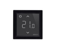 Терморегулятор DEVI DEVIreg Smart 85х85 мм Pure Black RAL 9005